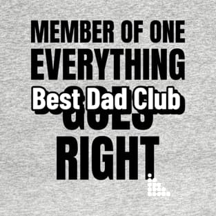 Best Dad Club T-Shirt